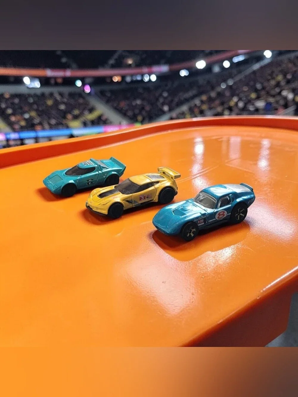 (Lot Of 3) Assorted Hot Wheels/ Shelby Cobra/ Lancia Stratos/ Chevrolet Corvette